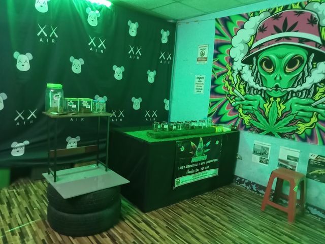 ร้านกัญชาARADIN420 cannabis storefront