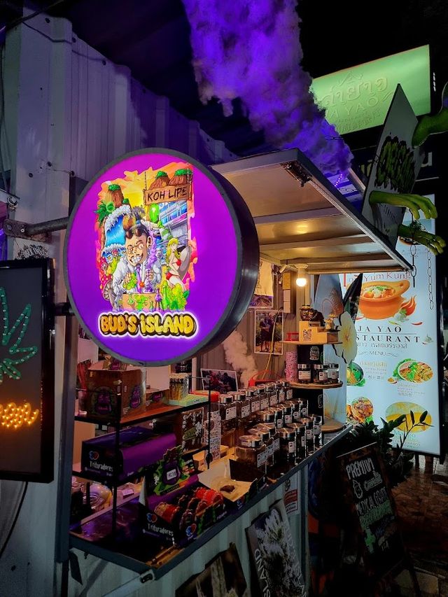 Bud's island medical cannabis shop koh lipe storefront