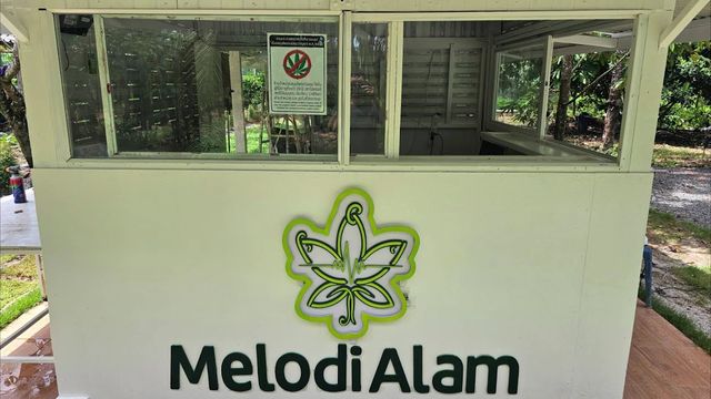 Melodi Alam Weed Shop storefront