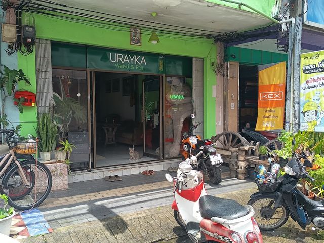 Urayka weed&roll storefront