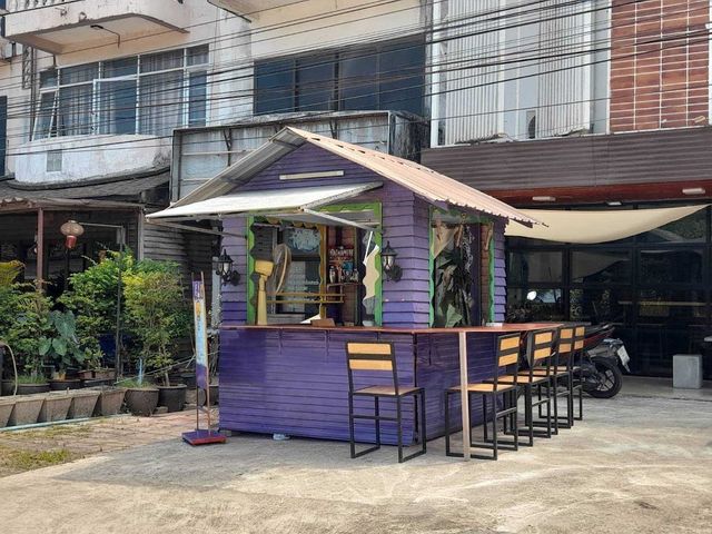 finding rainbow Lanta Dispensary storefront