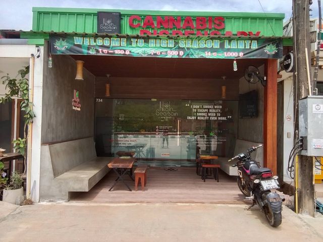 Highseason Cannabis Dispensary Long Beach Koh Lanta storefront