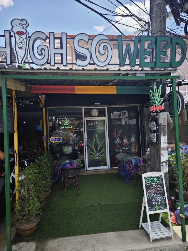 High So Weed storefront
