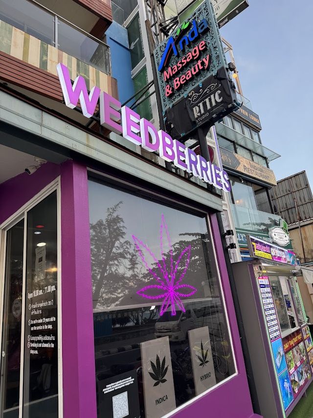 WEEDBERRIES KARON | Cannabis Dispensary Phuket | Weed Shop | Delivery | Wholesale storefront