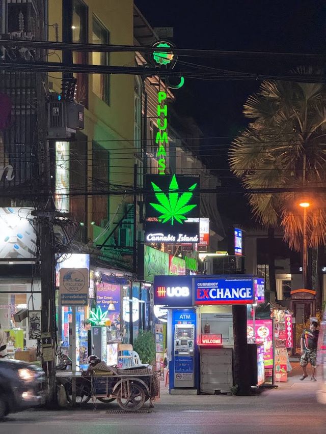 Cannabis Island storefront