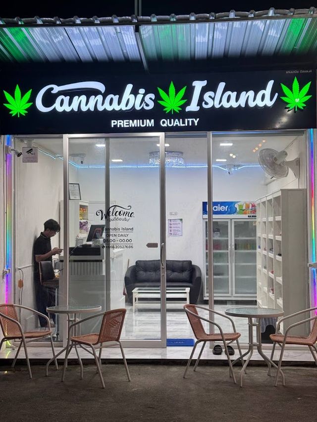 Cannabis Island. karon storefront