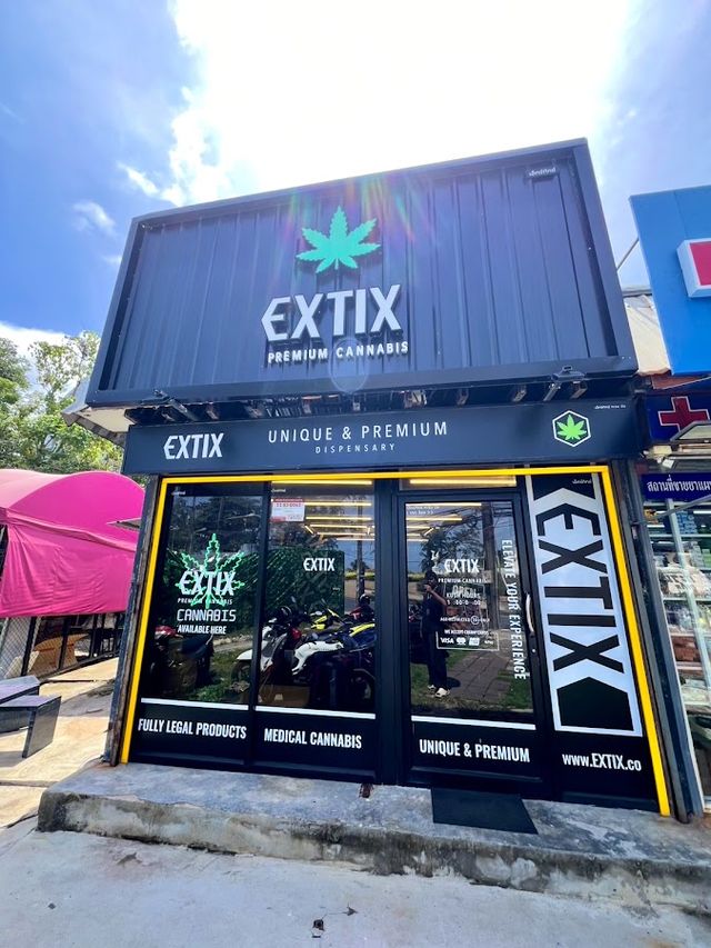 EXTIX Premium Cannabis Dispensary & Weed Shop - Karon Beach storefront