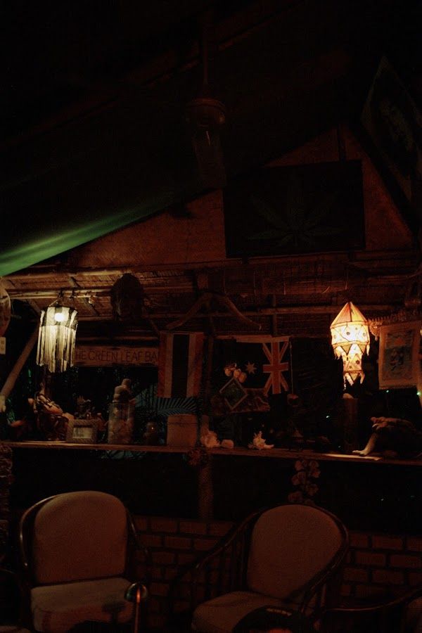 Green Leaf Bar storefront in Phuket