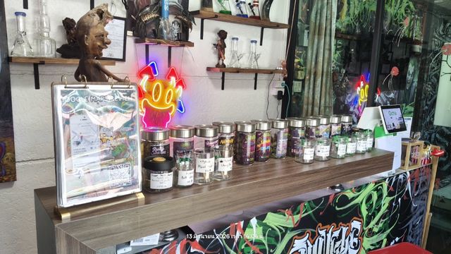 Smokey Monkey Cannabis Shop Rawai storefront