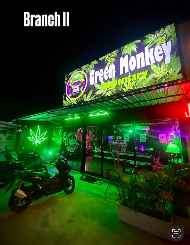 Green Monkey Dispensary 2 storefront