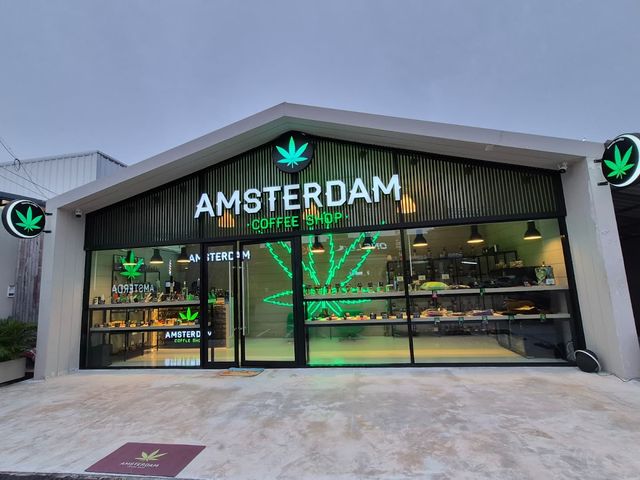 Amsterdam Coffee Shop - Cannabis Shop storefront