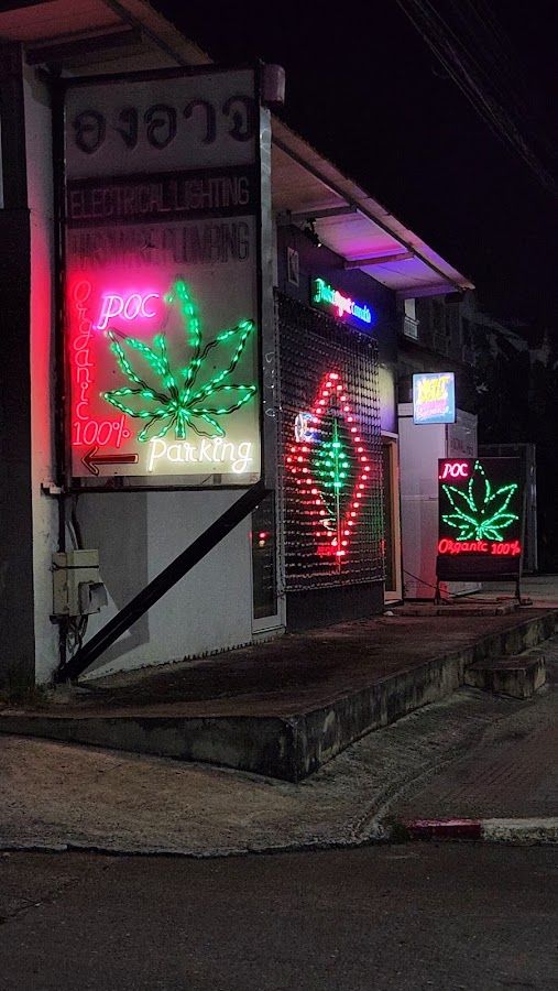 NightMove weed shop storefront