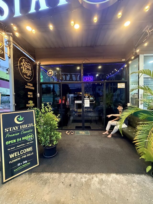 Stay High Phuket – 24/7 Weed Shop | Cannabis Dispensary Near Patong & Chalong storefront