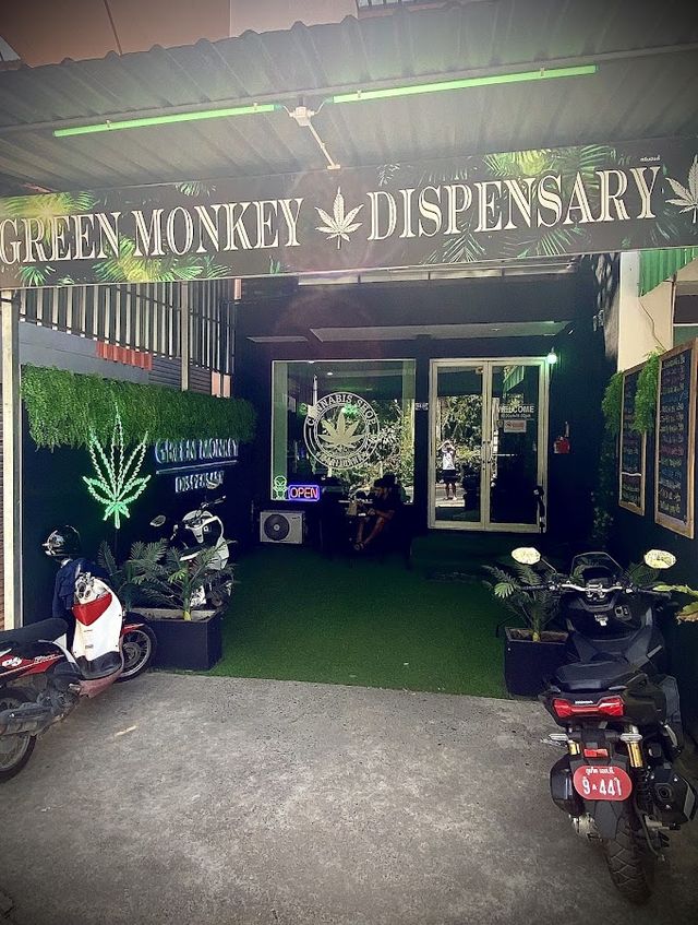 Green Monkey Dispensary storefront