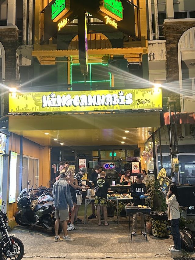 King Cannabis Phuket Rawai Dispensary storefront