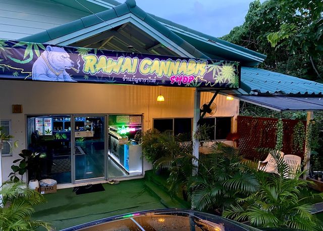 Rawai cannabis shop storefront