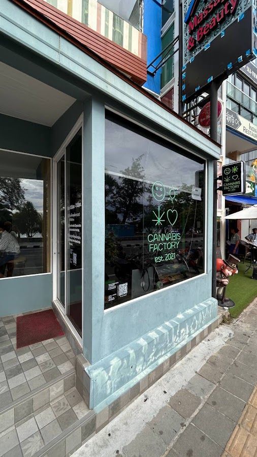 GREENDOM Cannabis Store Rawai Phuket storefront