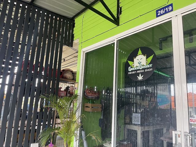 Green Ghost Best Degen Weed Shop and Delivery storefront