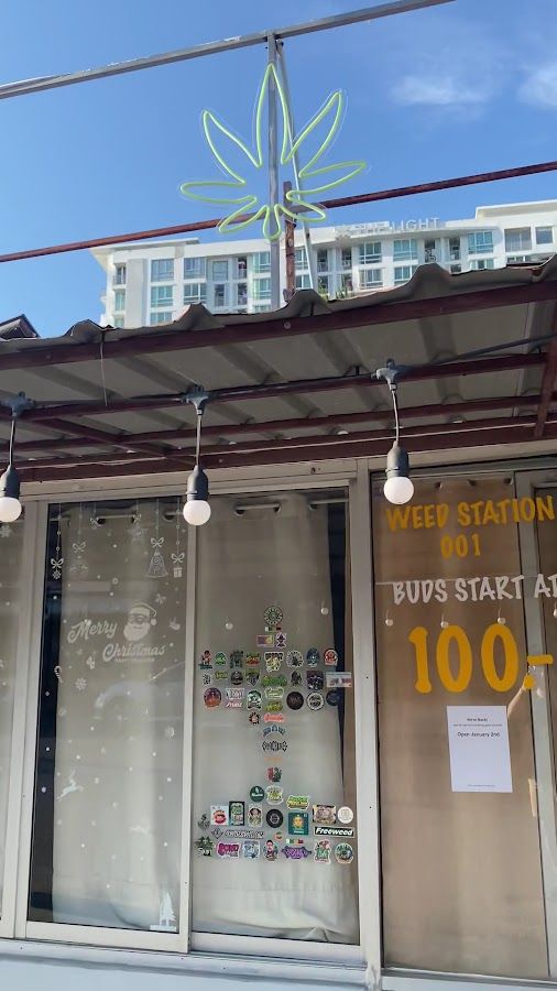 Weed Station 001 storefront