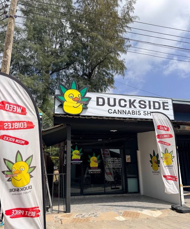 DUCKSIDE cannabis shop Bang Tao storefront