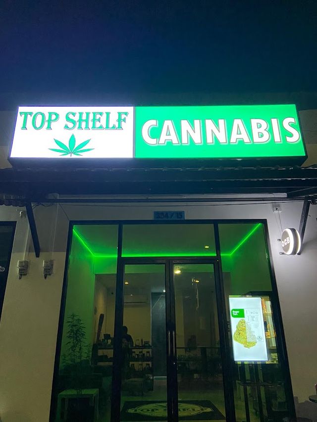 Top Shelf Cannabis storefront