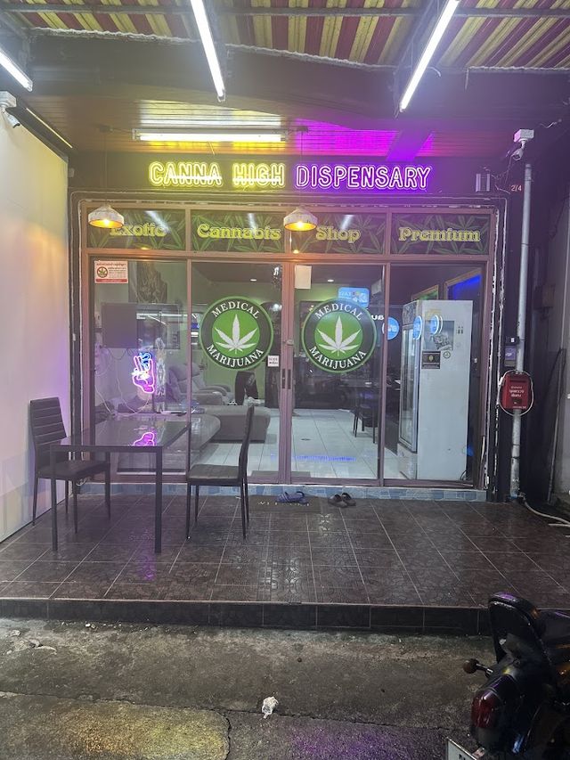 Canna high dispensary storefront