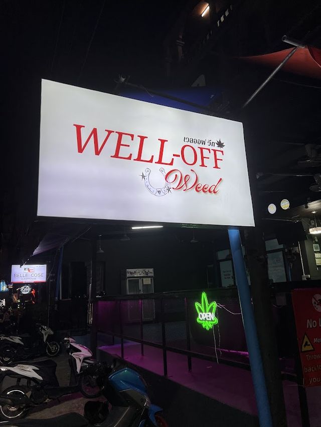 Well-Off Weed storefront