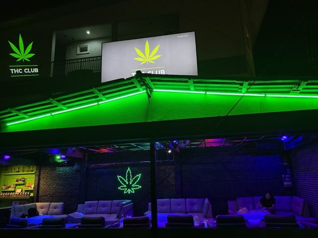 THC CLUB Kamala - Cannabis Marijuana Weed Shop & Delivery Phuket - магазин марихуаны storefront