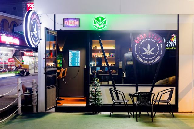 Good Stuff Premium Organic Cannabis storefront
