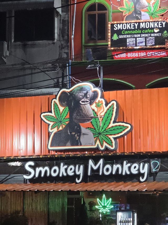 Smokey Monkey Cannabis Shop storefront