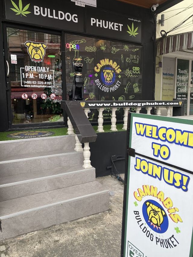 Cannabis Phuket Bulldog storefront