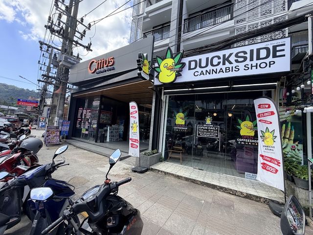 DUCKSIDE cannabis shop Patong storefront