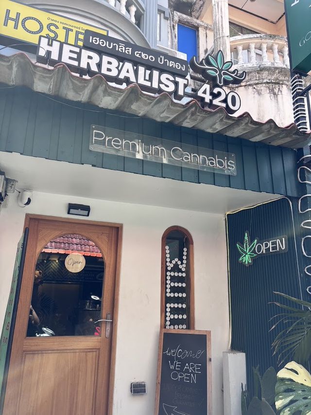 Herbalist 420 Patong - Weed Shop and Coffee Club storefront