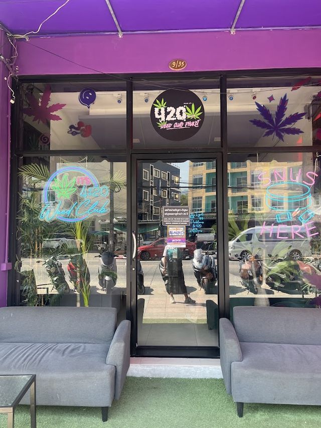 420 Weed & Snus Club, Phuket storefront