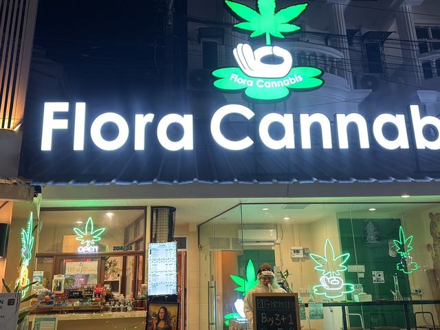 Flora Cannabis Patong storefront