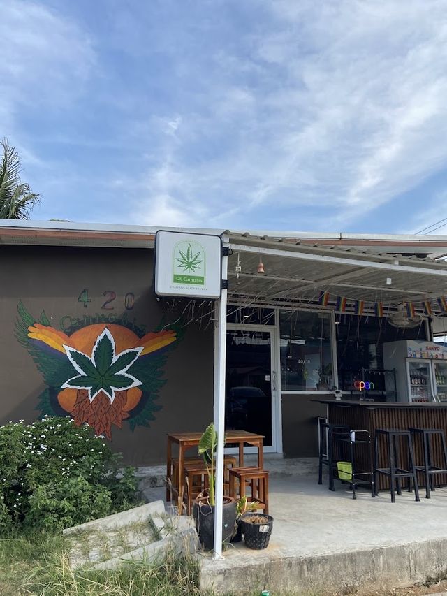420 Cannabis @ Naiyang Beach Phuket | The Best WEED in Phuket | Legal weed storefront