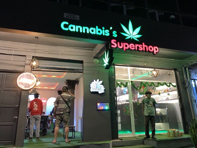 Cannabis’s Super Shop Krabi Town storefront