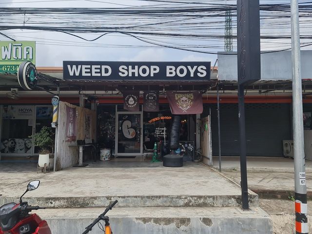 WEED SHOP BOYS storefront in Krabi