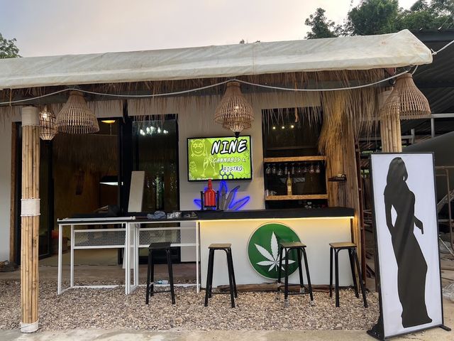 Nine Cannabis & Bistro storefront