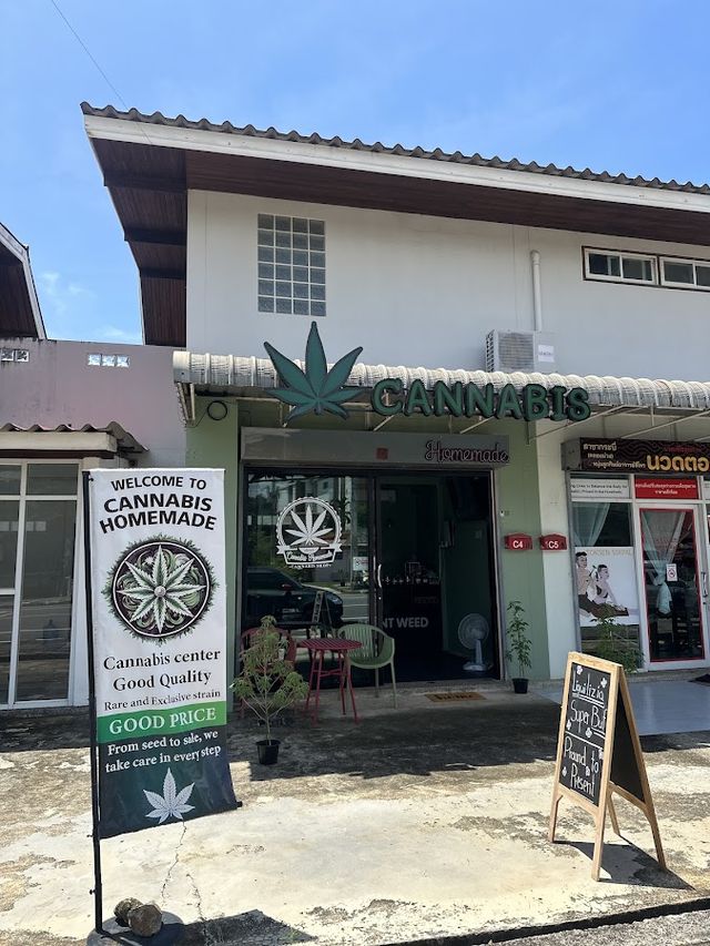 Cannabis Homemade storefront