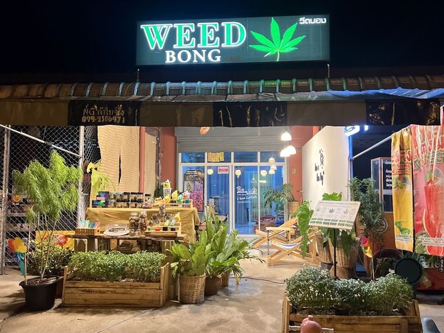 WEED BONG Cafe ,Dispenserly,大麻,marijuana,삼,марихуана,marihua,Ott,na storefront