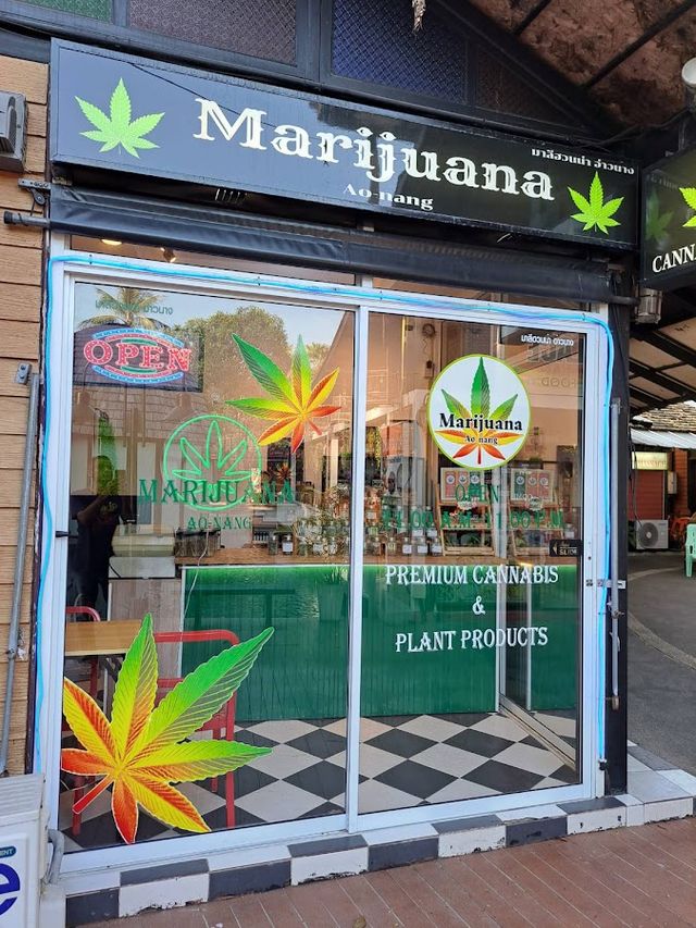 Marijuana Ao nang Dispensary and weed Shop storefront