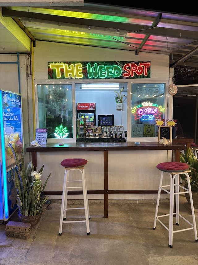The Weed Spot storefront