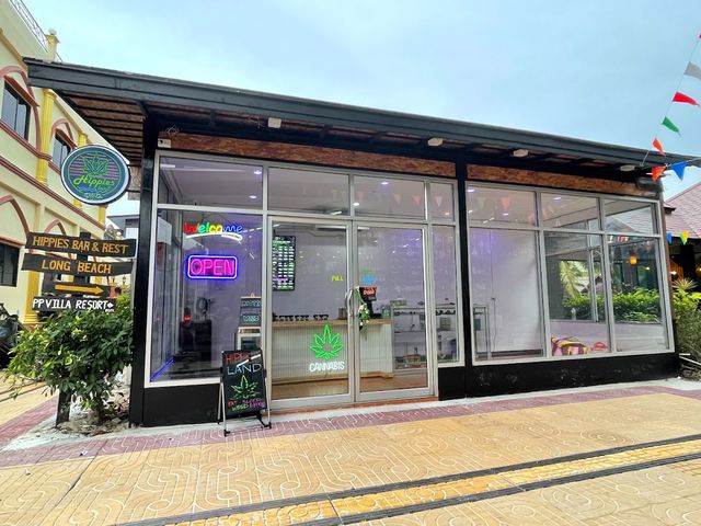 Hippies Land Phi Phi x DANQ Cannabis Dispensary storefront