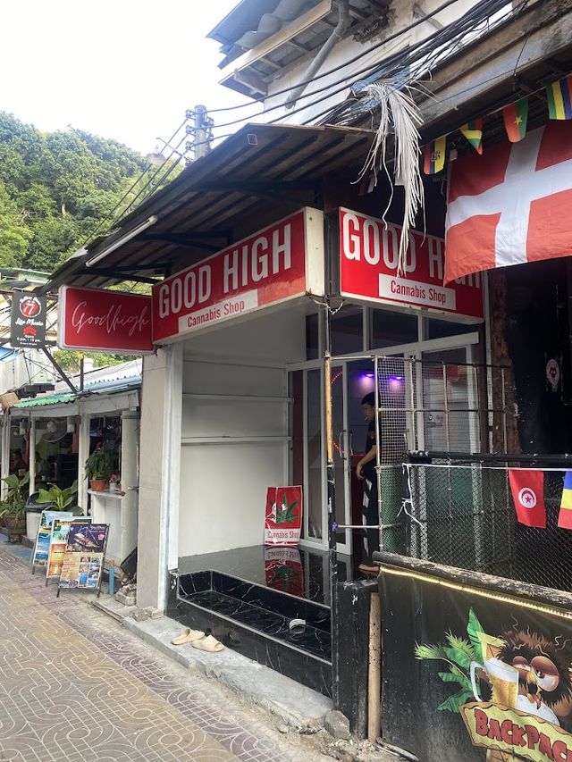 Goodhighthailand Cannabis Weed Koh Phi phi storefront