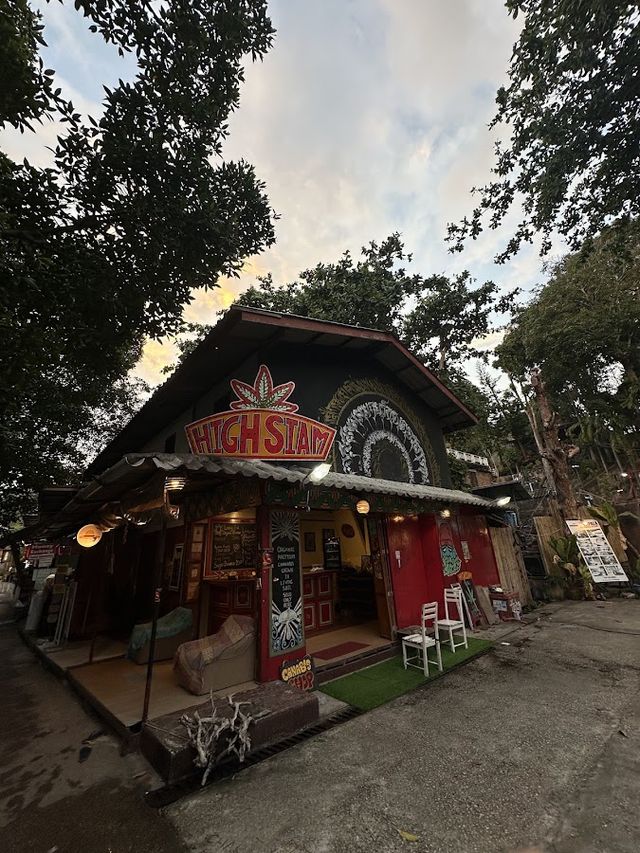 HighSiam railay weed shop, cannabis dispensary storefront