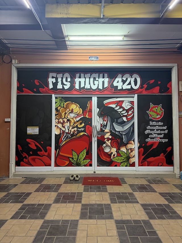 Fis high 420 storefront in Nakhon Si Thammarat