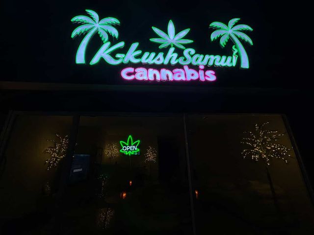 K-Kush samui cannabis storefront