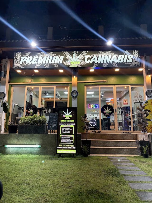 Premium Cannabis Shop storefront