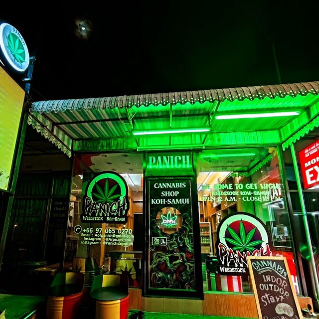 Panich Koh-Samui (Weed Shop,Cannabis Dispensery,Cafe,Coffe Shop,Марихуана,Ganja,Best Weed,Weedstock,กัญชา,ร้านกัญชา) storefront